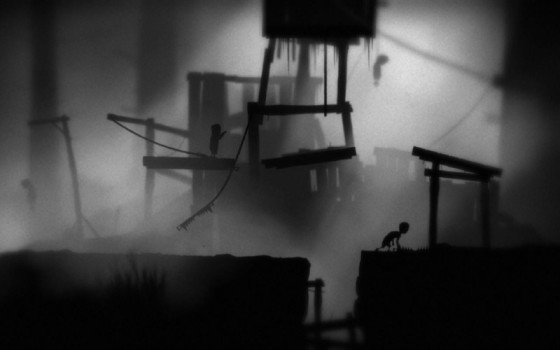 Escena del videojuego "Limbo"